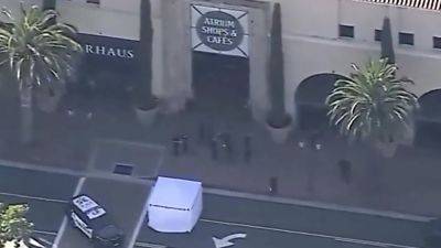 New Zealand tourist run over after robbery attempt at Southern California mall