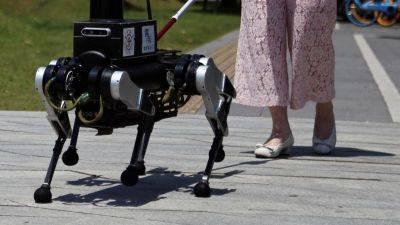 Chinese researchers test robot ‘guide dogs’ to help the visually impaired - edition.cnn.com - China - Britain - Cambodia - city Shanghai