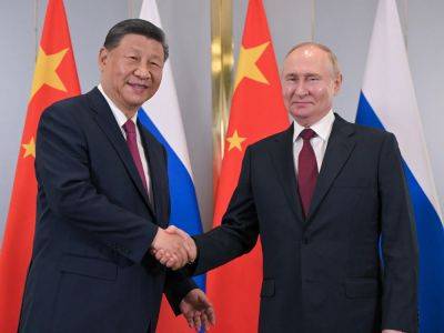Xi Jinping - Vladimir Putin - China and Russia highlight ‘tectonic shifts in global politics’ - aljazeera.com - China - Usa - Russia - Palestine - Kazakhstan - county Cooper - city Beijing - city Moscow - city Shanghai - city Astana
