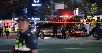 Choe SangHun - Car Plows Into Pedestrians in South Korea, Killing Nine - nytimes.com - South Korea - city Seoul