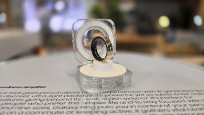 Samsung launches the Galaxy Ring — a first-of-its-kind product for the tech giant