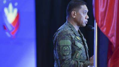 Thomas Shoal - Romeo Brawner-Junior - Philippine military chief warns his forces will fight back if assaulted again in disputed sea - apnews.com - China - Philippines - city Manila, Philippines