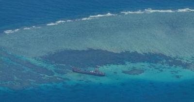 Thomas Shoal - Sabina Shoal - China claims Philippine warships 'seriously damaged' reef ecosystem in South China Sea - asiaone.com - China - Usa - Philippines - county Island - city Beijing - city Manila - city Hague