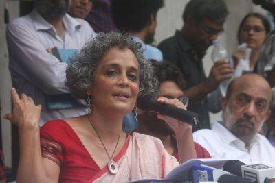 The show trial of Arundhati Roy