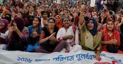 Nahid Islam - Bangladesh students clash in job quota protests, at least 100 injured - asiaone.com - Bangladesh - Pakistan - city Dhaka