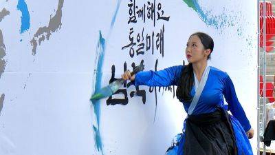 North Korean fashion, drums, and jubilation: Here’s how South Koreans celebrated the first-ever Defectors’ Day