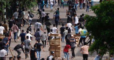 5 killed in violent anti-quota protests in Bangladesh