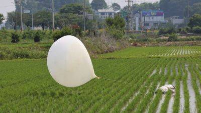North Korea launches balloons likely carrying trash toward South Korea