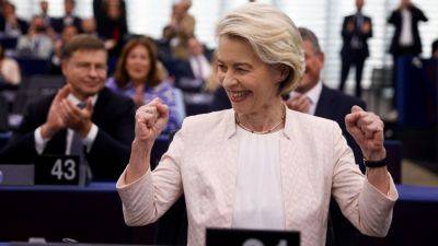 EU Commission head von der Leyen elected for second term