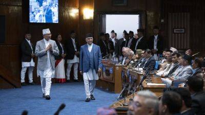 BINAJ GURUBACHARYA - Nepal’s new prime minister seeks vote of confidence in parliament, secure more than two-third votes - apnews.com - China - India - Nepal - city Kathmandu, Nepal