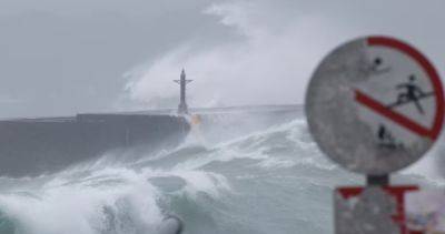 Taiwan braces for Typhoon Gaemi, suspends work, cancels flights