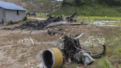 Plane crashes in Nepal after take-off, killing 18, pilot sole survivor