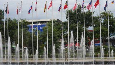 Myanmar violence, South China Sea tensions are top issues as Southeast Asian diplomats meet in Laos