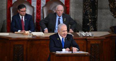 Donald Trump - Benjamin Netanyahu - Kamala Harris - Thursday Briefing: Netanyahu’s Address to Congress - nytimes.com - Usa - Israel - Palestine - Washington - Iran - state Michigan