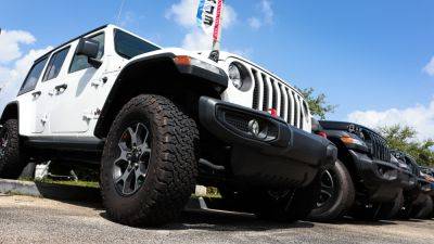 Jeep, Dodge-maker Stellantis reports 48% drop in first-half net profit on weak U.S. sales