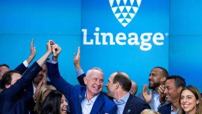 Lineage begins trading in the market's largest IPO of 2024