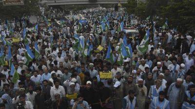 Key Pakistani Islamist party begins sit-in to protest increase in electricity bills - apnews.com - Pakistan - city Islamabad