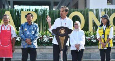 Indonesian president Jokowi tries out palace in proposed new capital