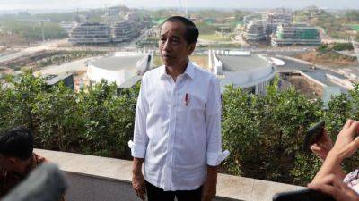 Indonesia’s Joko Widodo tries out new presidential palace in proposed capital Nusantara
