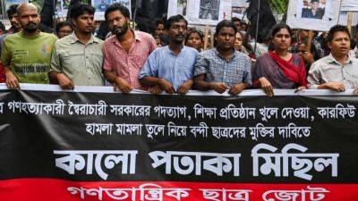Agence FrancePresse - Bangladesh protests resume after government ignores ultimatum to release leaders, apologise - scmp.com - Bangladesh - city Dhaka