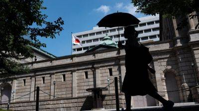 Asia-Pacific markets set to slide as the Bank of Japan begins two-day meeting