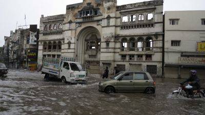 Pakistan’s cultural capital sees record rainfall, flooding streets and affecting life