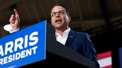 Kamala Harris - Pennsylvania Gov. Shapiro cancels Hamptons trip, days before expected Harris VP reveal - cnbc.com - New York - state Pennsylvania - city New York - city Philadelphia