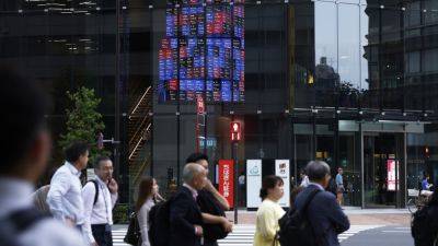 Japan's Nikkei set for near 4% plunge with Asia markets poised to open lower after Wall Street sell-off