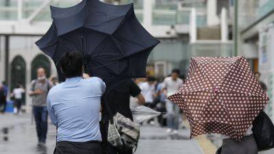 Evacuation ordered in northern Japan, power out, flights, trains canceled as a typhoon approaches - apnews.com - Japan - county Pacific - region Tohoku - prefecture Fukushima - prefecture Ibaraki - city Tokyo