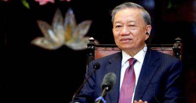 Vietnam top leader To Lam arrives in China, set to meet Xi Jinping