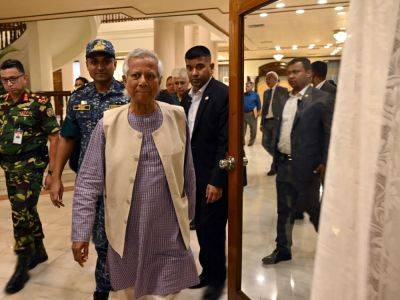 Mohammed Shahabuddin - Muhammad Yunus - Bangladesh’s Yunus promises support to Rohingya in first policy speech - aljazeera.com - France - Burma - Bangladesh - state Rakhine