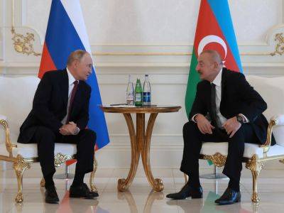 Vladimir Putin - Ilham Aliyev - Putin offers to mediate Azerbaijan-Armenia peace deal on trip to Baku - aljazeera.com - Russia - Ukraine - Azerbaijan - Armenia - region Caucasus - city Moscow - city Baku