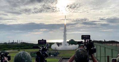 Taiwan shows off missile firepower on rare trip to sensitive test site