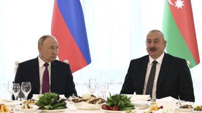 Vladimir Putin - Ilham Aliyev - Day after Putin’s visit, Azerbaijan applies to join Russia and China in the BRICS alliance - apnews.com - China - Russia - India - South Africa - Ukraine - Iran - Azerbaijan - Uae - Armenia - Saudi Arabia - Egypt - Brazil - Ethiopia - Soviet Union - city Moscow