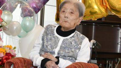 AYAKA MCGILL - A Japanese woman who loves bananas is now the world’s oldest person - apnews.com - Japan - prefecture Hyogo - city Tokyo