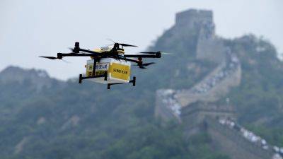 Nectar Gan - Tourists scaling the Great Wall of China can now get takeout delivered by drone - edition.cnn.com - China - Hong Kong - city Beijing