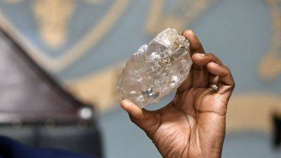 Sam Meredith - Louis Vuitton - World’s second-largest diamond discovered in Botswana - cnbc.com - France - Britain - South Africa