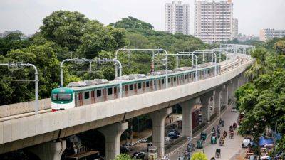 Agence FrancePresse - Bangladesh transit rail back on track after protest closure - scmp.com - Bangladesh - city Dhaka