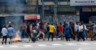 At least 91 killed as clashes rock Bangladesh, curfew imposed - asiaone.com - Bangladesh - city Dhaka