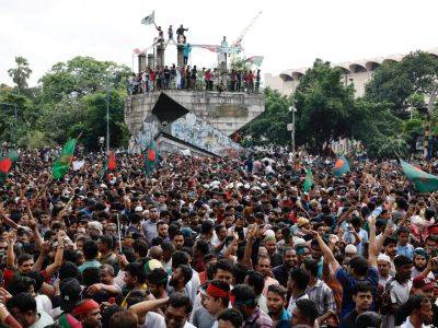 Bangladesh PM Hasina quits and flees as protesters storm palace