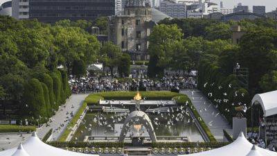 Hiroshima governor says nuclear disarmament must be tackled as a pressing issue, not an ideal