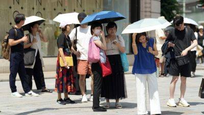 MARI YAMAGUCHI - More than 120 people died in Tokyo from heatstroke in July as average temperatures hit record highs - apnews.com - Japan - France - city Tokyo