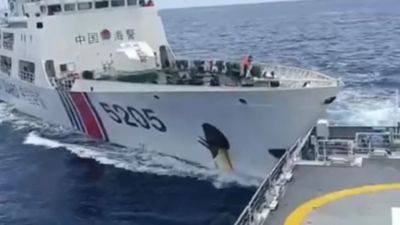 Raissa Robles - Teresa Magbanua - Lucas Bersamin - Antonio Carpio - Sabina Shoal - Escoda Shoal - South China Sea: Philippines calls for ‘restraint’ after ‘deliberate’ Chinese coastguard ramming - scmp.com - China - Philippines - city Shanghai