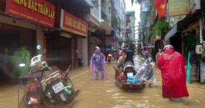 Red River floods Vietnam's Hanoi as Typhoon Yagi kills more than 150