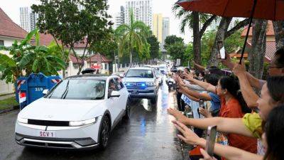 Pope Francis lands in Singapore for final stop on 12-day Asia-Pacific tour