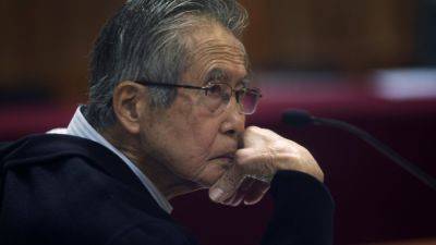 Alberto Fujimori, a former president of Peru who was convicted for human rights abuses, dies at 86