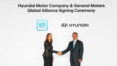 GM and Hyundai agree to explore collaboration on vehicles and manufacturing to reduce capital spending