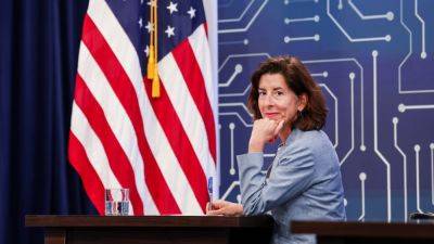 Intel getting help from Commerce Secretary Raimondo as part of effort to spur U.S. production