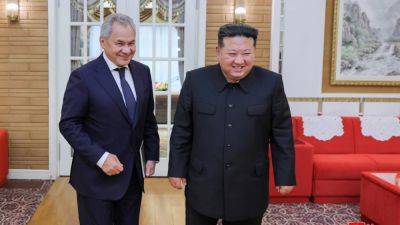 North Korean leader Kim Jong-un holds talks with Russia’s security chief