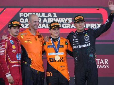 Aston Martin - F1: Piastri wins in Baku as McLaren take over at the top - aljazeera.com - Netherlands - Azerbaijan - Argentina